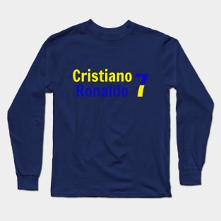 Cristiano Ronaldo 7 Long Sleeve T-Shirt